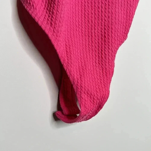 Wild Fable Textures Pink Bodysuit - Picture 6 of 9